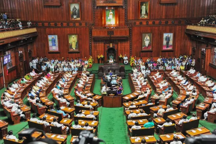 karnataka council uproar